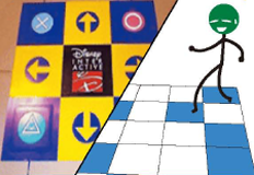 게임용 보드판 (브레인 서바이벌)